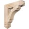 Ekena Millwork Olympic Arts & Crafts Smooth Bracket, Douglas Fir, 3 1/2"W x 18"D x 18"H BKT04X18X18OLY03SDF - alternate 1